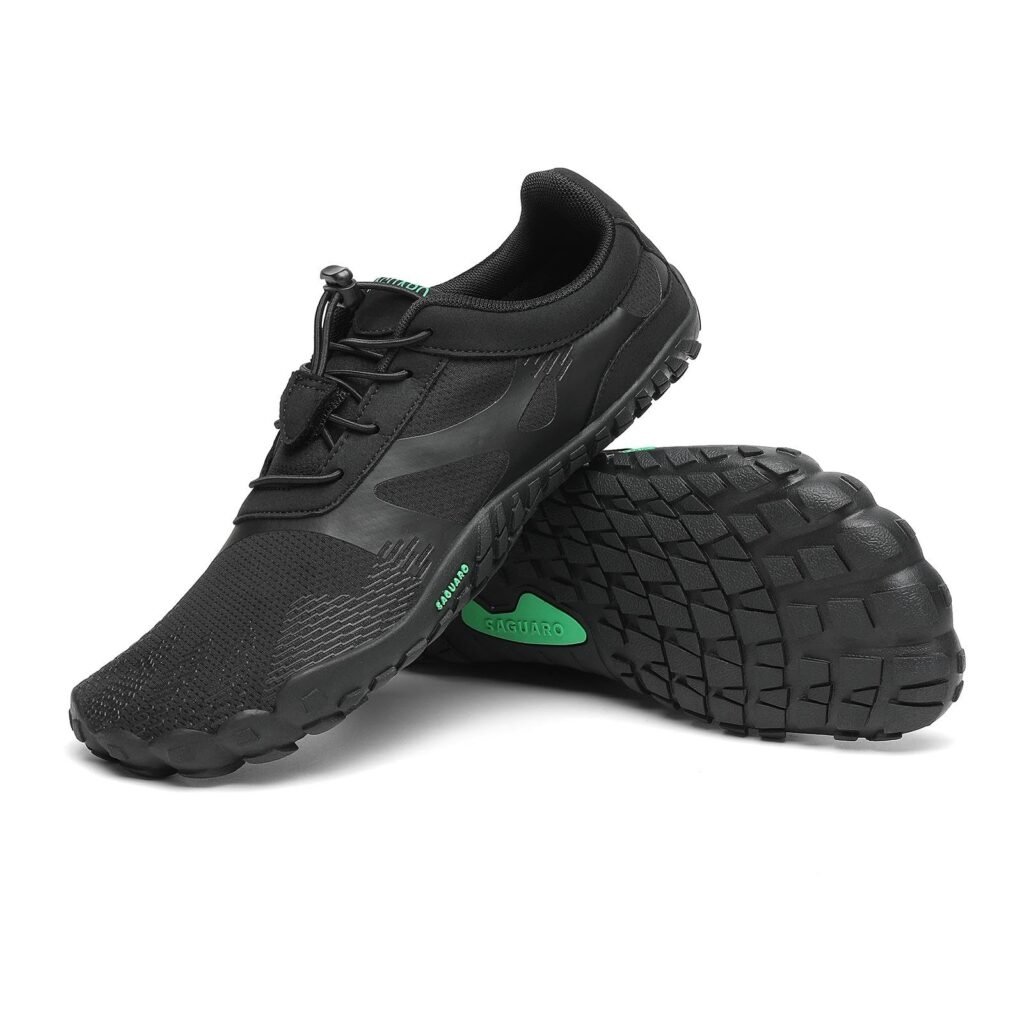 Oferton: SAGUARO Barefoot Zapatillas Minimalista Ligera Zapatillas de Trail Running para Zero Drop Soles, Gr.36-48