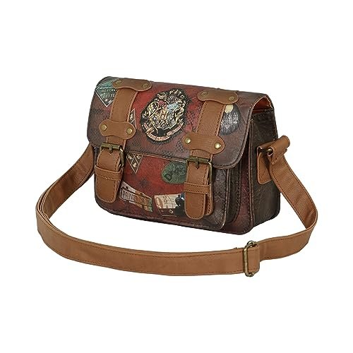 Oferton: KARACTERMANIA Harry Potter Railway – Bolso Satchel, Marrón, 20 cm