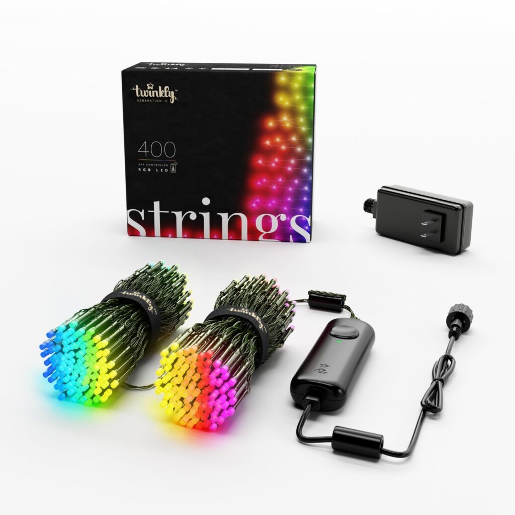 Oferton: twinkly SMART STRINGS 400 LED 32M CHRISTMAS TREE LIGHTS