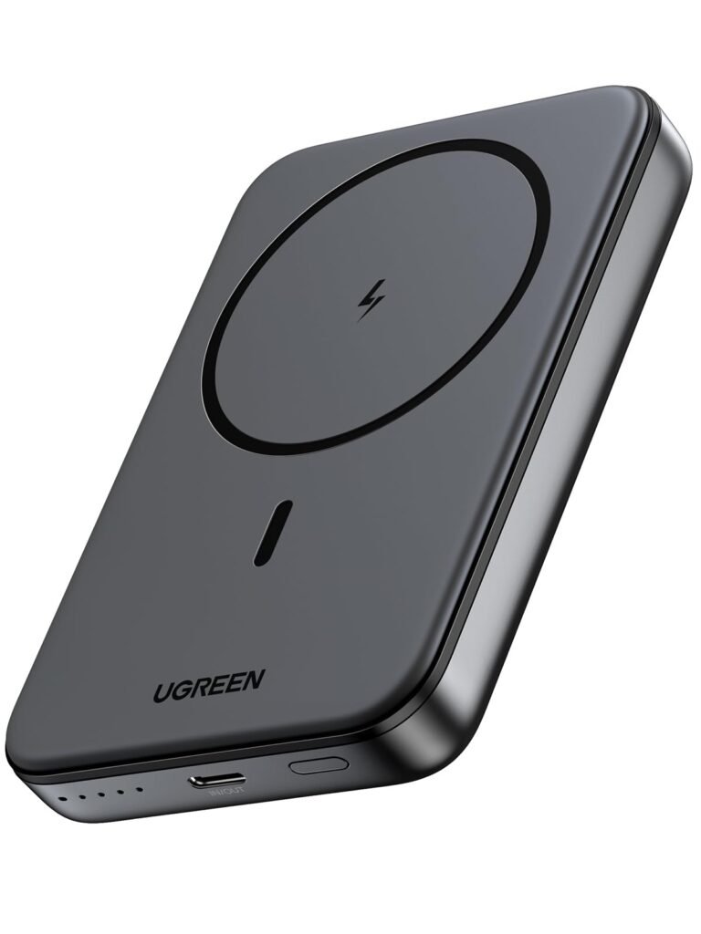 Oferton: UGREEN 10000mAh Power Bank Inalámbrico PD 20W Carga Rápida, Cargador Portátil USB C Magnético, Batería Portátil Externa Compatible con iPhone 16/15/14 Serie, Galaxy, Xiaomi, iPad, LG, Google, Negro