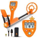 Oferton: SUNPOW Detector de Metales para Niños, Diseño Unisex, Bobina Impermeable IP68, Chip de Actualización, 3 Modos, Vástago Ajustable de 81-101cm, Regalo para Niños de 8-12 Años