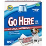 Oferton: OUT! Go Here Almohadillas absorbentes para mascotas y cachorros | 100 almohadillas