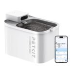 Oferton: PETKIT EVERSWEET MAX Fuente para Gatos Sin Cable, con Sensor de Movimiento, Control de App, con 5000mAh Batería Recargable, 3L Bebedero Gatos Automático, Bandeja de Acero Inoxidable