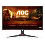 Oferton: AOC Gaming 27G2ZNE – 27″ Full HD Monitor, 240 Hz, 0,5 ms MPRT, Adaptive Sync (1920×1080, HDMI 1.4, DisplayPort 1.2) Black/Red