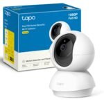 Oferton: TP-Link TAPO C200 – Cámara IP WiFi 360° Cámara de Vigilancia FHD 1080p,Visión nocturna, Notificaciones en tiempo real, Admite tarjeta SD,Detección de movimiento,Control Remoto,Compatible con Alexa