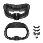 Oferton: AMVR Face Cover Pad Interfaz Facial Compatible con Meta/Oculus Quest 3 Accesorios, con la Cara de PU Suave Almohadilla de Repuesto y Transpirable de Seda de Hielo de algodón, la circulación del Aire