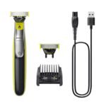 Oferton: Philips OneBlade 360 – Maquinilla de Afeitar Híbrida, Barbero Eléctrico y Afeitadora, 2 Cuchillas 360, Peine-Guía Ajustable 5 en 1 (modelo QP2734/30)