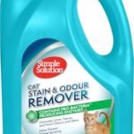 Oferton: Simple Solution Removedor de Manchas y Olores de Gatos, Limpiador Enzimático con Poder de Limpieza Pro-Bacterias – 4 Litros