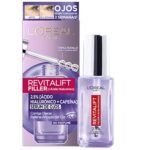 Oferton: L’Oreal Paris Dermo Expertise Revitalift Filler Sérum de Ojos con Ácido Hialurónico y Cafeína, Rellena Arrugas y Corrige ojeras, Triple Roll-on, 20 ml (Paquete de 1)