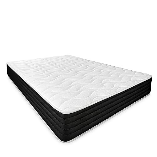 Oferton: DUÉRMETE ONLINE – Colchón Viscoelástico Pocket Visco Reversible (Cara Invierno-Verano) Firmeza-Dureza Media-Alta, Grosor 25cm, Antiácaros, Antibacerias e Hipoalergénico, 90×200