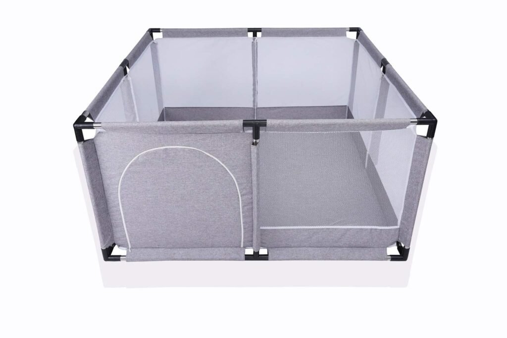 Oferton: Star Ibaby Oxford XL – Parque de Bebés Ultraligero color Soft Grey