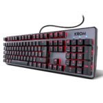 Oferton: KROM Teclado Gaming Kernel -NXKROMKRNL – Teclado mecanico numerico, iluminacion LED RGB, 9 Efectos iluminacion, silencioso, Layout Español