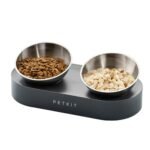 Oferton: PETKIT CYBERTAIL Cuenco Elevado e Inclinado de Acero Inoxidable, Cuenco de alimentación Antideslizante sin derrames, para Gatos y Perros pequeños