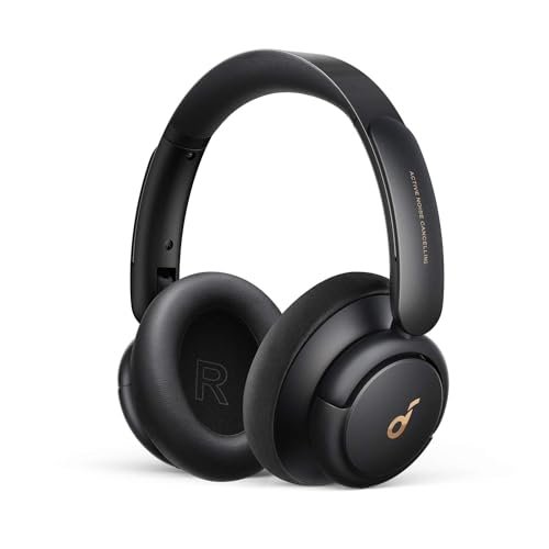 Oferton: Soundcore de Anker Q30 Cascos Inalámbricos Bluetooth Cancelación de Ruido Activa Híbrida con Varios Modos, Sonido Hi-Res, EQ personalizado vía App, 50H Reproducción, Ajuste Cómodo, Conexión Multipunto