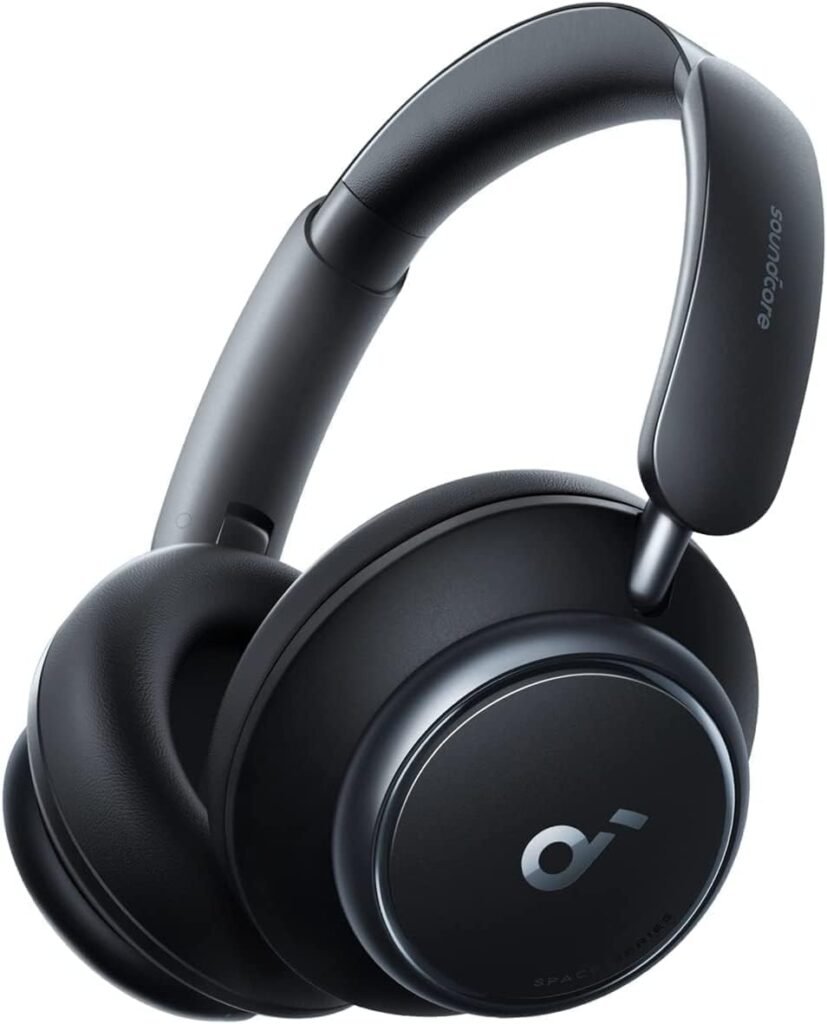 Oferton: Soundcore by Anker Space Q45 Cascos Inalámbricos Cancelación Ruido Activa Adaptativas, hasta 98% Reducción Ruido, 50 h Reproducción, LDAC Hi-Res Audio Inalámbrico, Control App, Bluetooth 5.3