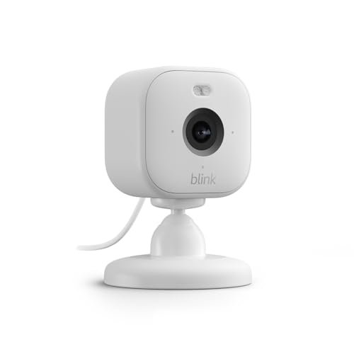 Oferton: Blink Mini 2 | Cámara de vigilancia interior compacta, HD con enchufe, visión nocturna en color, foco integrado, audio bidireccional, detección de movimiento, compatible con Alexa (blanco)