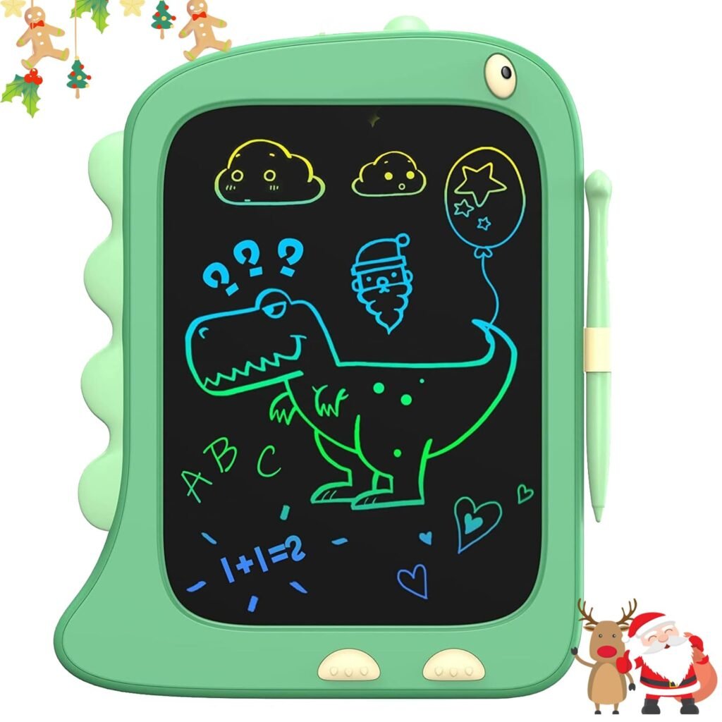Oferton: ORSEN Tableta de Escritura LCD 8,5 Pulgadas, Tablero de Dibujo Electrónico, Pizarra Infantil Juguetes de Dinosaurio Regalo de Cumpleaños para Niñas y Niños de 3 4 5 6 7 8 Años Regalos para Niños Verde