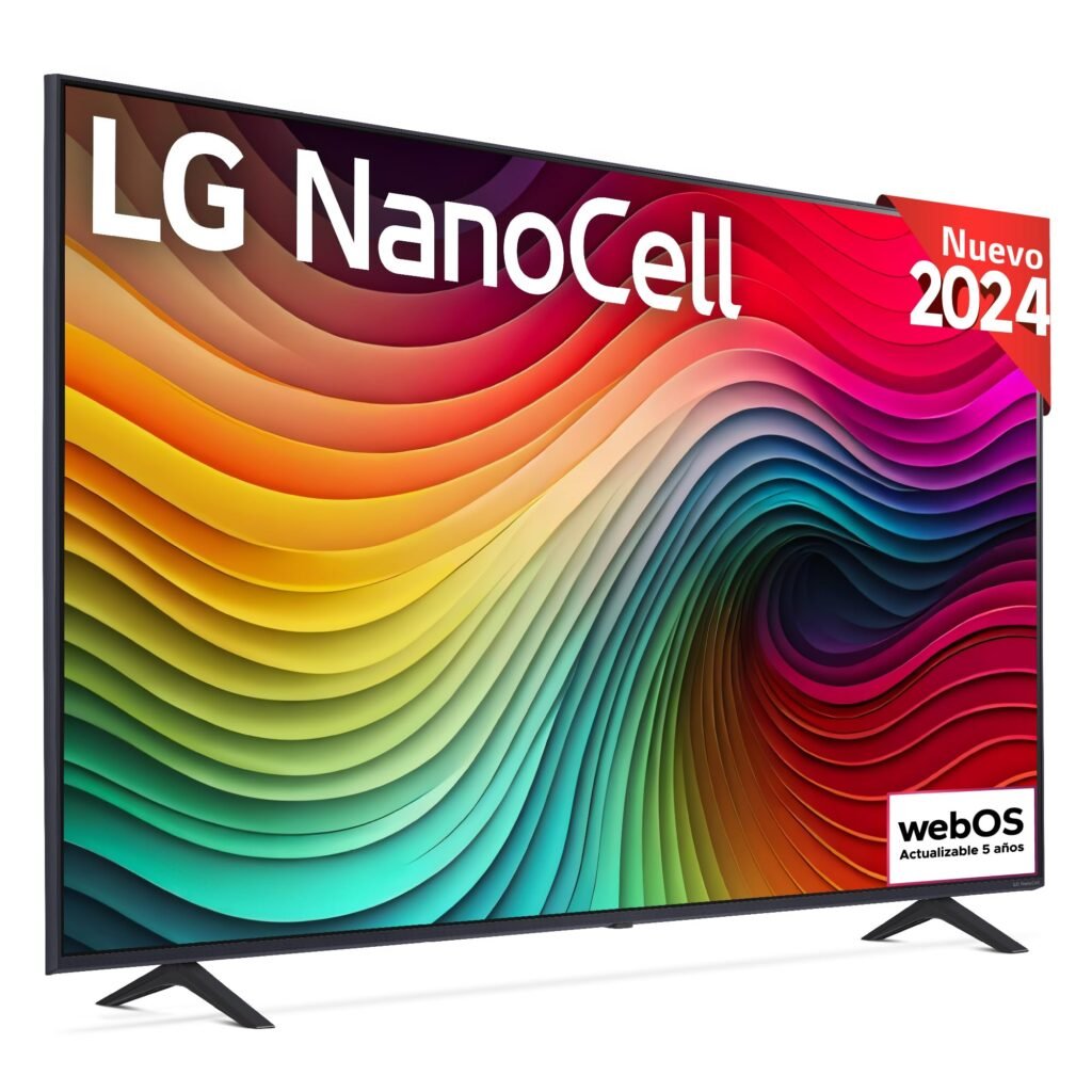 Oferton: LG 50NANO81T6A 50″, 4K NANOCELL, Smart TV, HDR10, WebOS24, Serie 81, Procesador Potente e Inteligente, Dolby Digital Plus, Gaming, Alexa/Google Assistant, Negro