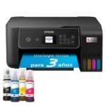 Oferton: Epson Impresora multifunción EcoTank ET-2870 A4 con depósito de Tinta, conexión Wi-Fi y hasta 3 años de Tinta incluida