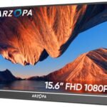 Oferton: ARZOPA Monitor portátil, Monitor Portátil IPS FHD de 15,6″ 1920 × 1080 con Soporte, Segunda Pantalla Ultradelgada para Computadora Portátil/PC/Mac/PS3/4/5/Xbox – A1