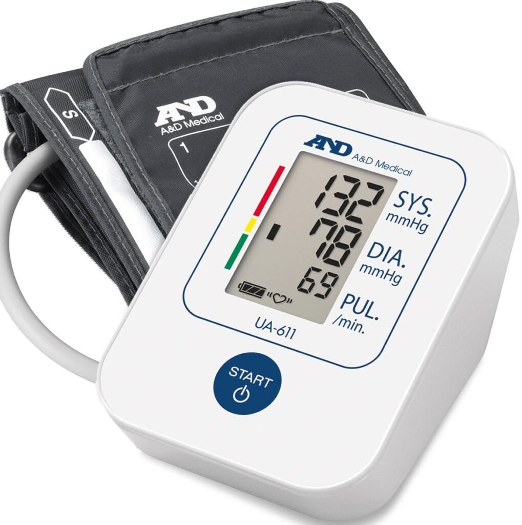 Oferton: A&D Medical Tensiómetro de Brazo digital, medición precisa de la presión arterial y el pulso, validado clinicamente – UA-611