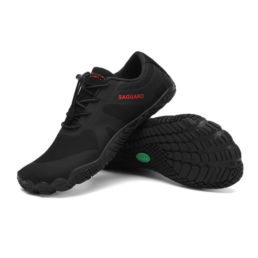 Oferton: SAGUARO Barefoot Zapatillas Minimalista Ligera Zapatillas de Trail Running para Zero Drop Soles, Gr.36-48