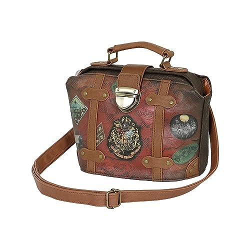 Oferton: Harry Potter Railway-Bolso Bandolera Doctor, Marrón, 20 x 16 cm