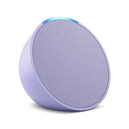 Oferton: Echo Pop (Última generación) | Altavoz inteligente Bluetooth con Alexa de sonido potente y compacto | Lavanda