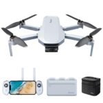 Oferton: Potensic ATOM Combo 4K GPS Drone, Gimbal en 3 Ejes, 6KM Transmisión <249g, 3 Baterías & HUB de Carga, 32 Mins cada Batería, Seguimiento Visual/QuickShots/RTH, FPV Dron para Adulto Principiante, C0
