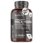 Oferton: Maca Negra y Amarilla Andina Complex 5550mg de Potencia-100:1-6 Meses de Suministro, 180 Maca Cápsulas Veganas- Beneficios del Extracto de esta Poderosa Raíz con Zinc, L-Arginina, Ginseng y Pimienta