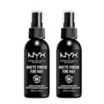 Oferton: NYX Professional Makeup Spray fijador Makeup Setting Spray, Larga duración, Ligero, Fórmula vegana, Acabado Matte, Pack doble, 60 ml