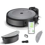 Oferton: iRobot Roomba Combo i5 Robot Aspirador y friegasuelos 2en1 con depósito Mixto – Cepillos Goma y sensores de Suciedad – Ideal Mascotas -Limpia por habitación -Recarga y reanuda -Control por Voz y App