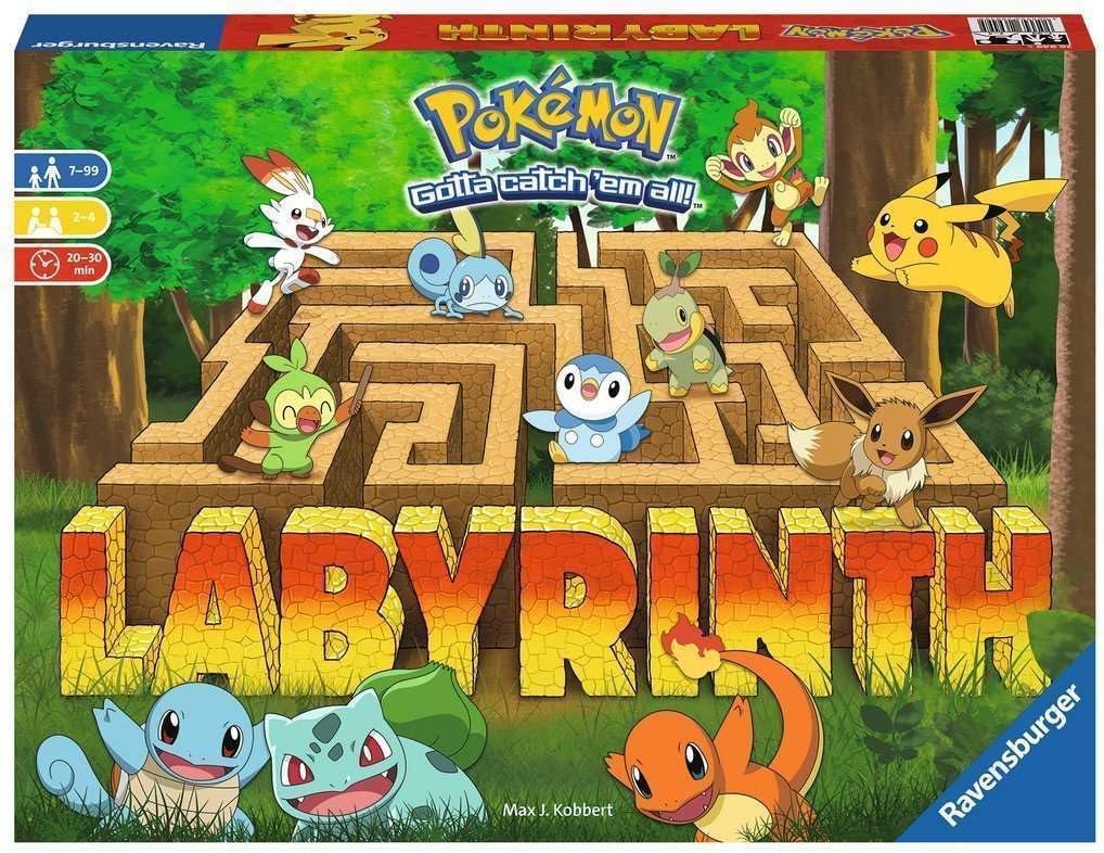 Oferton: Ravensburger – Pokémon Labyrinth, Juegos de Mesa Laberinto, Juegos para niños +7 años, Juegos Pokémon, De 2 a 4 Jugadores, Versión Español