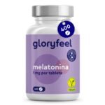 Oferton: Melatonina 400 Tabletas (+1 año) – Complemento de Melatonina en altas dosis para dormir bien – Para 400 noches – 100% pura y natural – Vegano, probado en laboratorio y sin aditivos