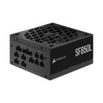 Oferton: Corsair SF850L Fuente de Alimentación SFX Totalmente Modular de Bajo Ruido – Compatible con ATX 3.0 y PCIe 5.0 – Ventilador Silencioso PWM de 120 mm – Eficiencia 80 Plus Gold – Modo RPM Cero – Negro