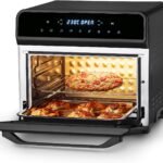 Oferton: Ufesa Magnum Freidora de Aire sin Aceite Airfryer de 23 L, Doble Resistencia, Ahorro Energético, 8 Programas, Rostisserie,1800 W, Digital, Temperatura 230º C, 6 Accesorios Incluidos, Cuerpo Metálico