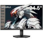 Oferton: KOORUI 24.5″ Monitor, FHD Gaming Monitor 180Hz, Full HD (1920 x 1080) VA, 1 ms, Adpitive Sync, 2xHDMI y DisplayPort, sRGB 99%, VESA, Ajustable en inclinación, Eye Care