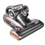 Oferton: JIGOO T600 Aspiradora Antiacaros para Colchones con Luz UV y Vibración, 700W 15kpa Elimina 99.9%, Pantalla LED, 5s Colector de Polvo de Calentamiento Rápido,Diseño Silencioso 72dB sin Ruido